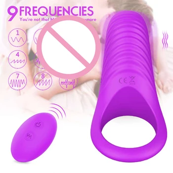 Fox Ušesa Penise Obroč Tangice Penis Vibrator Elektronski Vaginass Erotične Igrače V Nekaj Analni Igrače Erotična Izdelkov Za Moške 18 Igrače